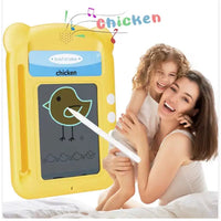 Early Educational Kids Writing/Drawing Tablet with Talking Flash Card Learning Machine Toys