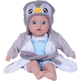 BathTime Tot Baby Doll Penguin Set with Doll Clothes