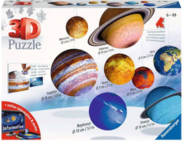 3D Solar System puzzle
