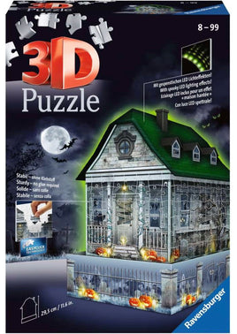 3D Haunted house puzzle