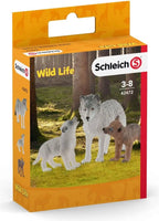 Mother Wolf And Pups 42472...@Schleich