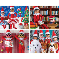 The Elf on the Shelf 4pk 100pc puzzles