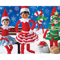 The Elf on the Shelf 4pk 100pc puzzles