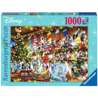 Disney snow globes  1000pc puzzle