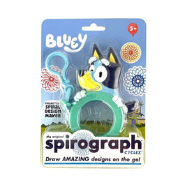 Bluey spirograph clip