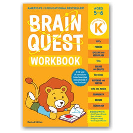 Brain Quest workbook kindergarten