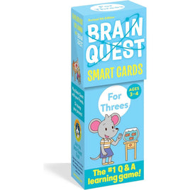Brain Quest smart cards for threes