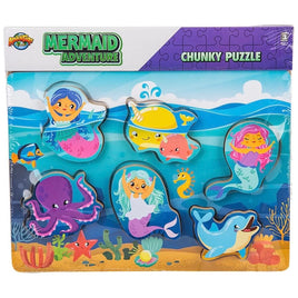 Mermaid Chunky Puzzle