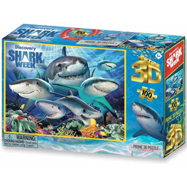 Shark Selfie  Shark Week Howard Robinson 3D Puzzle