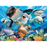 Underwater Selfie Howard  Robinson 3D Puzzle 63pc