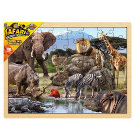 48pc Safari Puzzle