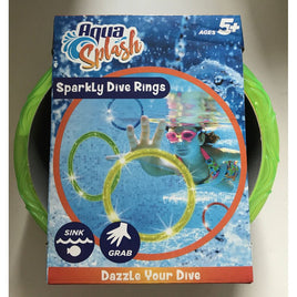 Sparkly Dive Rings