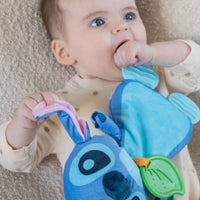 Stitch Sensory Blanket with Teether