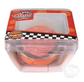 Cheeseburger Clay Slime 3.2 inch
