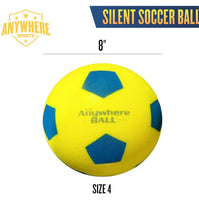 Anywhere Sports Silent Soccer Ball
