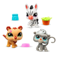Littlest Pet Shop Pet Trio Tube Assort Zoo Pets