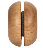 1955 Duncan Wooden Brown Yoyo With Trick Book
