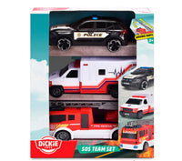 Simba Dickie SOS Team Metal Service Vehicles