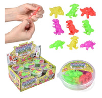 Micro Sticky Crawling Dinosaurs