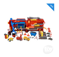 FireStation Garage Play Set