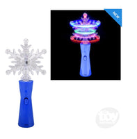 Light Up Snowflake Wand 10 inch
