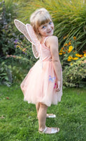 Butterfly Bliss Dress Peach Size 3/4