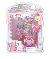 Journal with Pouch Tie Dye Butterfly