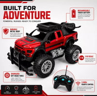 Hyper Drive RC Off-Roader Truck Red & Red Remote Control Vehicle