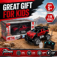 Hyper Drive RC Off-Roader Truck Red & Red Remote Control Vehicle