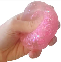 Glow in Dark Marshmello Squishy Ball