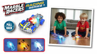Pull Back Marble Racers Series 1 Open Wheel Racer Assort