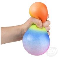 Rainbow Squish Stretch Ball 4"