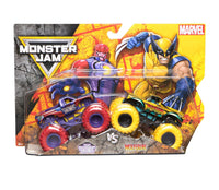 Monster Jam Marvel Official The Sentinels Vs. Wolverine Die-Cast