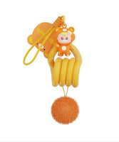 Tangle x HiddenWooo diudiu baby Abebe Bear Pendant Blind Box
