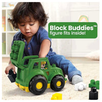 Mega Bloks Block Buddies John Deere Tractor