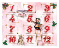 Coca Cola 12 Days of Advent Calendar 48pcs Jigsaw Puzzle