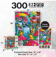H Bunzeys Wondrous Worlds Bottled Sunshine with poster 300pcs Puzzle