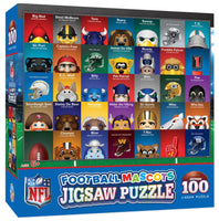 Football Mascots 100pcs Jigsaw Puzzle