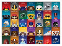Football Mascots 100pcs Jigsaw Puzzle