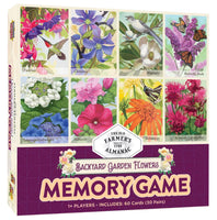 BackYard Garden Flowers Memory Game