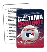 Officially Licensed MLB Trivia Challenge 250 Questions Card Game