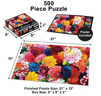 Brilliance Beautiful Blooms 550pcs Jigsaw Puzzle