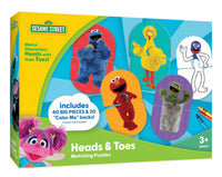 Sesame Street Heads and Toes Matching Puzzles