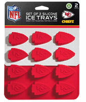 KC Chiefs Set of 2 Silicone Ice Trays