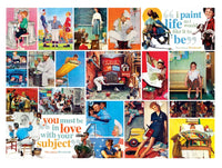 The Saturday Evening Post 1000pcs Jigsaw Puzzle with Bonus Poster