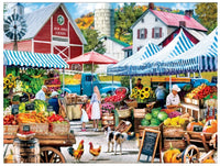 Farmers Market Old Mill Farm Stand 750pcs Jigsaw Puzzle With Bonus Poster