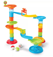Kidoozie Drop N Roll Raceway 30pcs Marble Run Style Ball