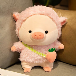 Pig Soft Stuffed Animal Plush Toy With Sweater Accessories