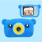 Mini appareil photo numérique rechargeable instantanément pour enfants 1080p Hd vidéo/photo 2 pouces 