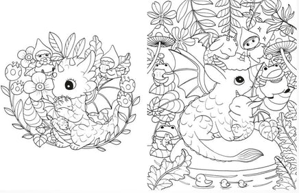 A Million Dragons Adorable Dragons to Color - ToyTime